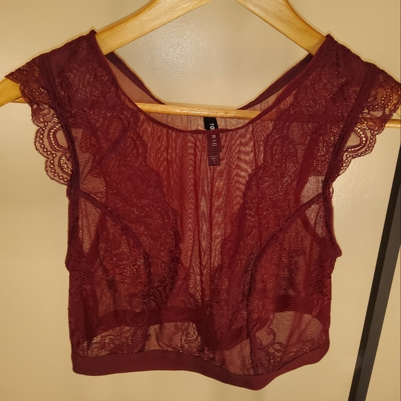 torrid Other - Maroon bralette, 2X
